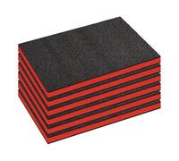 NONDK Paquete de 6 Insertos de Espuma para Cajas de Herramientas, Láminas de Espuma de Polietileno de 45 X 30 X 3,8 Cm, Organizador de Cajas de Herramientas.