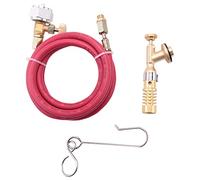 NONDK para Mapp Antorcha de Gas Turbo PlomeríA Turbo Antorcha con Manguera para Soldar Kit de Soldadura de Propano