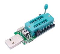 NONDK Programador CH341A V1.7 1.8V Level Shift W25Q64FW W25Q128FW Gd25LQ64 Módulo Programador con Placa Adaptadora
