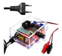 NONDK Regulador de Voltaje Ajustable LM317, Kit de Bricolaje de 220 V una 1,25 V-12,5 V, MóDulo de Fuente de AlimentacióN Reductor, Kits ElectróNicos, Enchufe de la UE