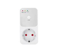 NONDK Relé de Voltaje Protector de Enchufe EléCtrico, Protector de Voltaje de Refrigerador Multifuncional para ElectrodoméSticos Enchufe de la UE