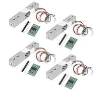 NONDK Sensor de Peso de Celda de Carga Digital, 4 Juegos de Celda de Carga de 5 Kg HX711 AD Módulo Amplificador de Peso Sensor de Presión Célula de Carga Ar Duino