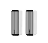NONDK Sensores de Lluvia Inteligentes Tuya con Wifi, Detector de Agua de Lluvia en Tiempo Real, Controlados por Aplicación Smart Life para Exteriores de Casa.