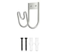 NONDK Soporte de Manguera de Pared, Soporte para Manguera de Almacenamiento en Pared, Soporte de Acero Inoxidable para Almacenamiento de Manguera en Pared.