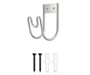 NONDK Soporte de Manguera de Pared, Soporte para Manguera de Almacenamiento en Pared, Soporte de Acero Inoxidable para Almacenamiento de Manguera en Pared.