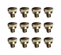 NONDK Tapón de Boquilla de Nebulización de Latón, Tapón de Boquilla de Nebulización de Rosca para de Refrigeración Exterior de Jardín Elevado, 12 Piezas