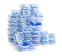 NONDK Tapones para los Oídos de Silicona Suave Tapones para los Oídos Impermeables para Nadar Reutilizables Tapones para los Oídos para Dormir con Reducción de Ruido Protector Auditivo