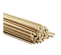 NONDK Varillas de Soldadura de Latón HS221 de 25 Cm, 1.5 Mm, Material de Relleno para Soldadura de Cobre, Hierro y Acero. Varillas de Soldadura para Cobre e Hierro.