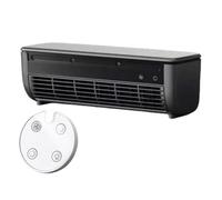 NONDK Ventilador Enfriador de Aire de Pared, Mini Aire Acondicionado Sin Aspas de Enfriamiento Rápido, Ventiladores Eléctricos Silenciosos Inalámbricos con Control Remoto A