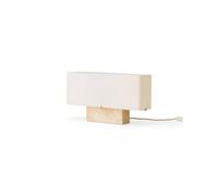 Audo Copenhagen Lámpara de mesa Nonna 30 cm Travertino-arena