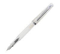 Noodlers - pluma llenado de Pistón, Demo transparente, punta flexible.