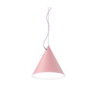 Noon Lámpara colgante Castor 40 cm Rosa-rosa-plata