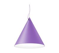 Noon Lámpara colgante Castor 60 cm Lila-lila-plata