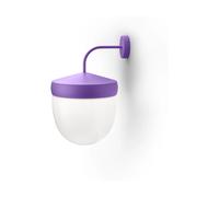 Noon Lámpara de pared Pan esmerilado 30 cm Lila
