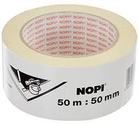 NOPI Cinta de Pintar - Cinta de Pintor, Removible Sin Residuos hasta 2 Días Después, Sin Disolventes - Ancha, 50 m x 50 mm