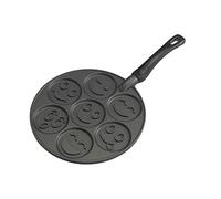 Nordic Ware 01920 - Sartén para tortitas y crepes, diseño Smiley