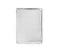 Nordic Ware 43100 Naturals - Bandeja de aluminio para hornear con conductividad térmica superior, fabricado en los Estados Unidos, color plateado
