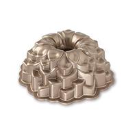 Nordic Ware 87537 - Blossom Bundt Molde, 2.4 L, 1unidad, modelo surtido (marrón y plata)
