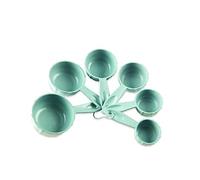 Nordic Ware Juego de 6 tazas medidoras de cristal de mar