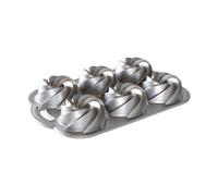 Nordic Ware Molde Nordic Ware Heritage bundtlette Plateado