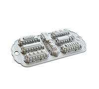 Nordic Ware Molde para horno Nordic Express, aluminio, dorado, 43,2 x 24,1 x 5,1 cm