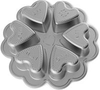 Nordic Ware - Molde para mini pasteles "Corazones con mensajes"