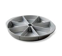 Nordic Ware molde para scones y pan de maíz, molde repostería de aluminio para scones, galletas y pan de maíz, bandeja de horno fabricada en EE. UU., color: grafito