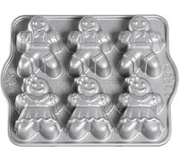 NORDIC WARE Motivbackform Gingerbread Kids Cakelet Pan