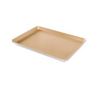 Nordic Ware Naturals - Molde antiadherente de media hoja para panadero, bandeja de aluminio para hornear con conductividad superior del calor, utensilios para hornear de primera calidad fabricados en