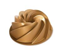 Nordic Ware Molde para bizcocho Platinum Collection Heritage Aluminio Dorado Talla única