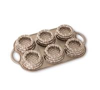 Nordic Ware SHORTCAKE BASKETS PAN, TOFFEE 3PK