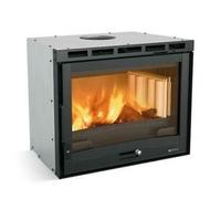 Nordica Insertar 70.165 3009540 Aireado Para Chimenea A Madera 7,8 Kw Negro