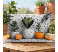 NóRdico Terciopelo Funda Cojin 60x80cm Juego de 1, Fundas Cojines kdd-8657