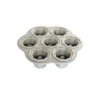NordicWare 90437 - Cortador de galletas y crema (aluminio fundido), color plateado