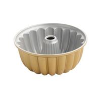 Nordic Ware Molde de horno Elegant Party Bundt Antiadherente – 2,4 L Dorado