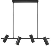 Nordlux Alanis lámpara colgante 4x14 W negro 2213423003