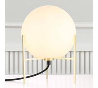 Nordlux Alton lámpara de sobremesa 1x15 W blanco-latón 47645001