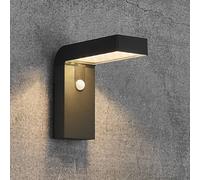 Nordlux Alya, aplique de pared LED solar con detector de movimiento