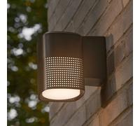 Nordlux Aplique de exterior Sidara Seaside, negra, IP54, E27