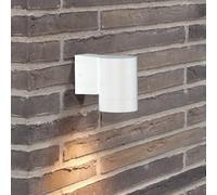 Nordlux Aplique de exterior Tin Maxi, metal blanco