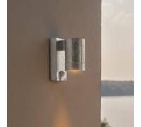 Nordlux Aplique de exterior Tin Maxi Sensor galvanizado, acero, IP54, GU10