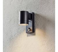 Nordlux Aplique exterior Tin Maxi con sensor de movimiento 1x25 W negro