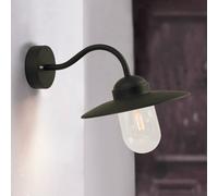 Nordlux Aplique de pared exterior Luxemburgo negro IP54