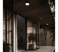 Nordlux Aplique LED de exterior Ava Smart, negro