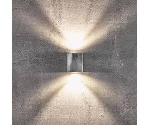 Nordlux Aplique LED para exterior Canto Kubi 2, 10 cm, galvanizada