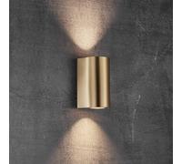 Nordlux Canto Maxi lámpara de pared para exteriores 2x28 W latón 49721035