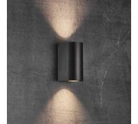 Nordlux Canto Maxi lámpara de pared para exteriores 2x28 W negro 49721203