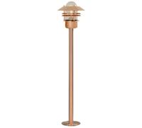 Nordlux Blok lámpara de pie para exteriores 1x60 W cobre 25078030