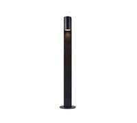 Nordlux Bolardo luminoso Tin 80, negro, aluminio, IP44, GU10