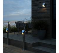 Nordlux Bolardo Pontio Garden alto 85 cm galvanizado